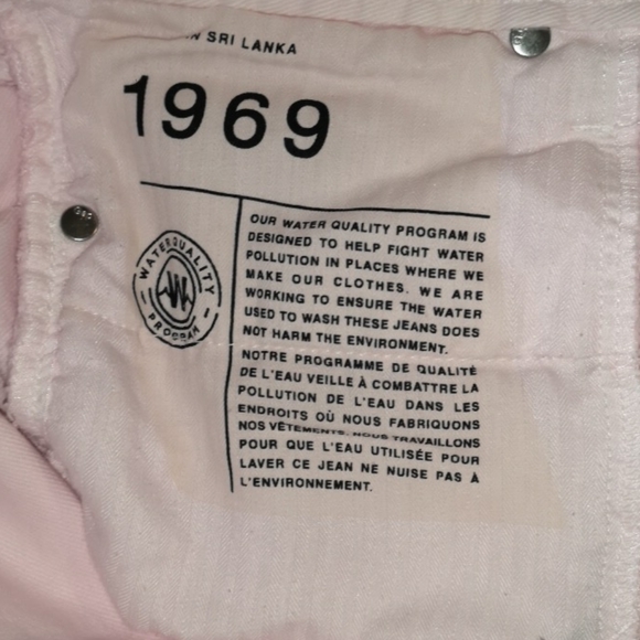 GAP 1969 Always Skinny Pink Jean Size 31 - Picture 4 of 5